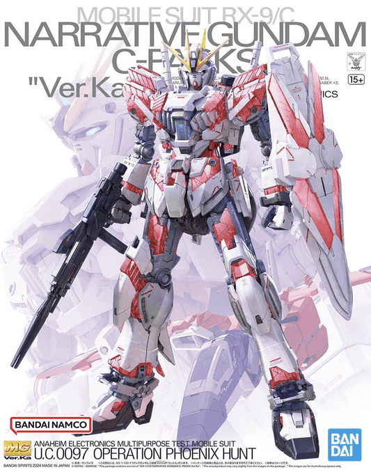 MG 1/100 Narrative Gundam C - Pack Ver.Ka - Jack Righteous