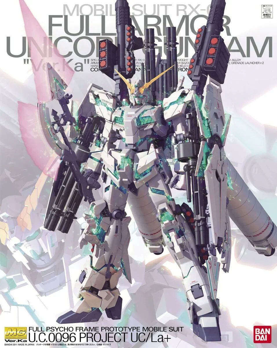 MG 1/100 RX - 0 Full Armor Unicorn Gundam Ver.Ka - Jack Righteous