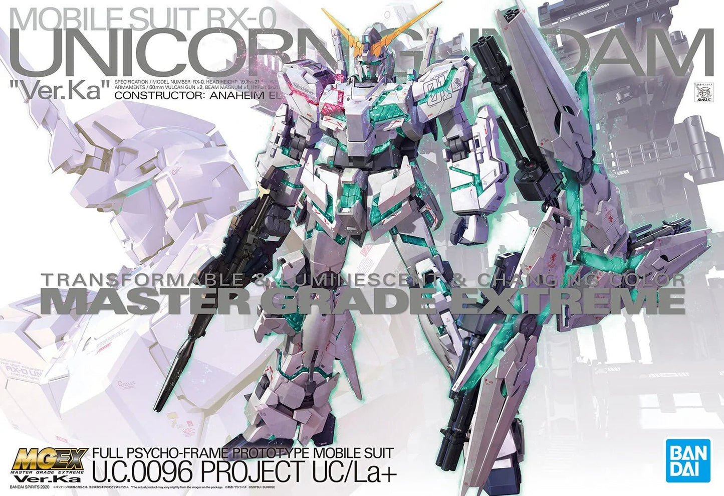 MGEX 1/100 Unicorn Gundam - Jack Righteous