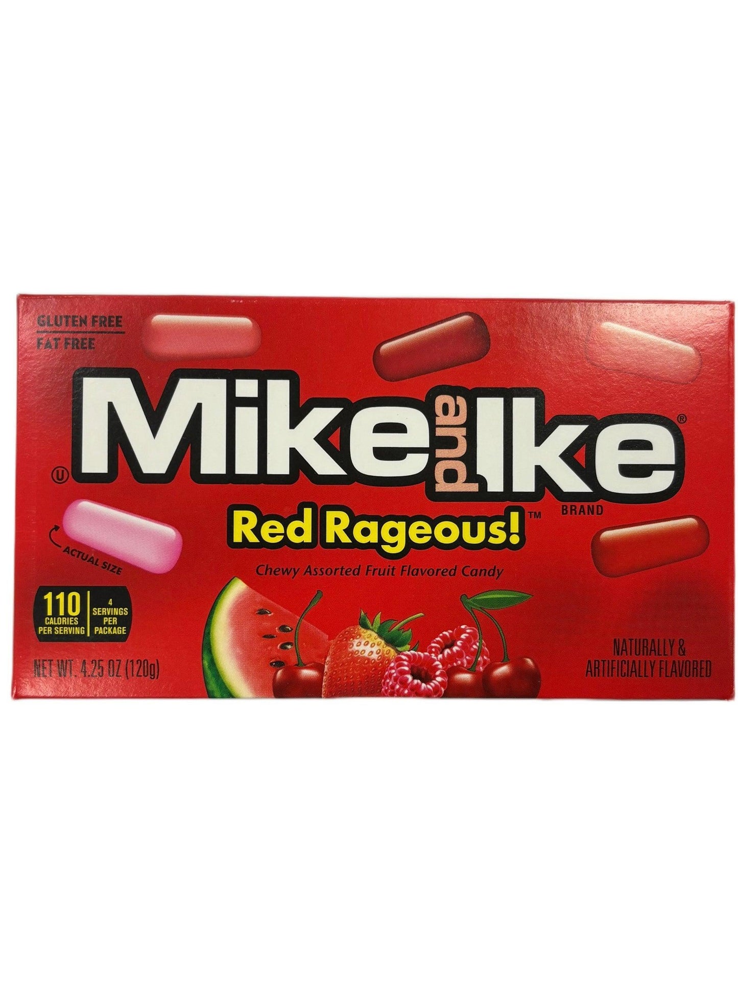 Mike and Ike Red Rageous! 4.25OZ - U.S Edition