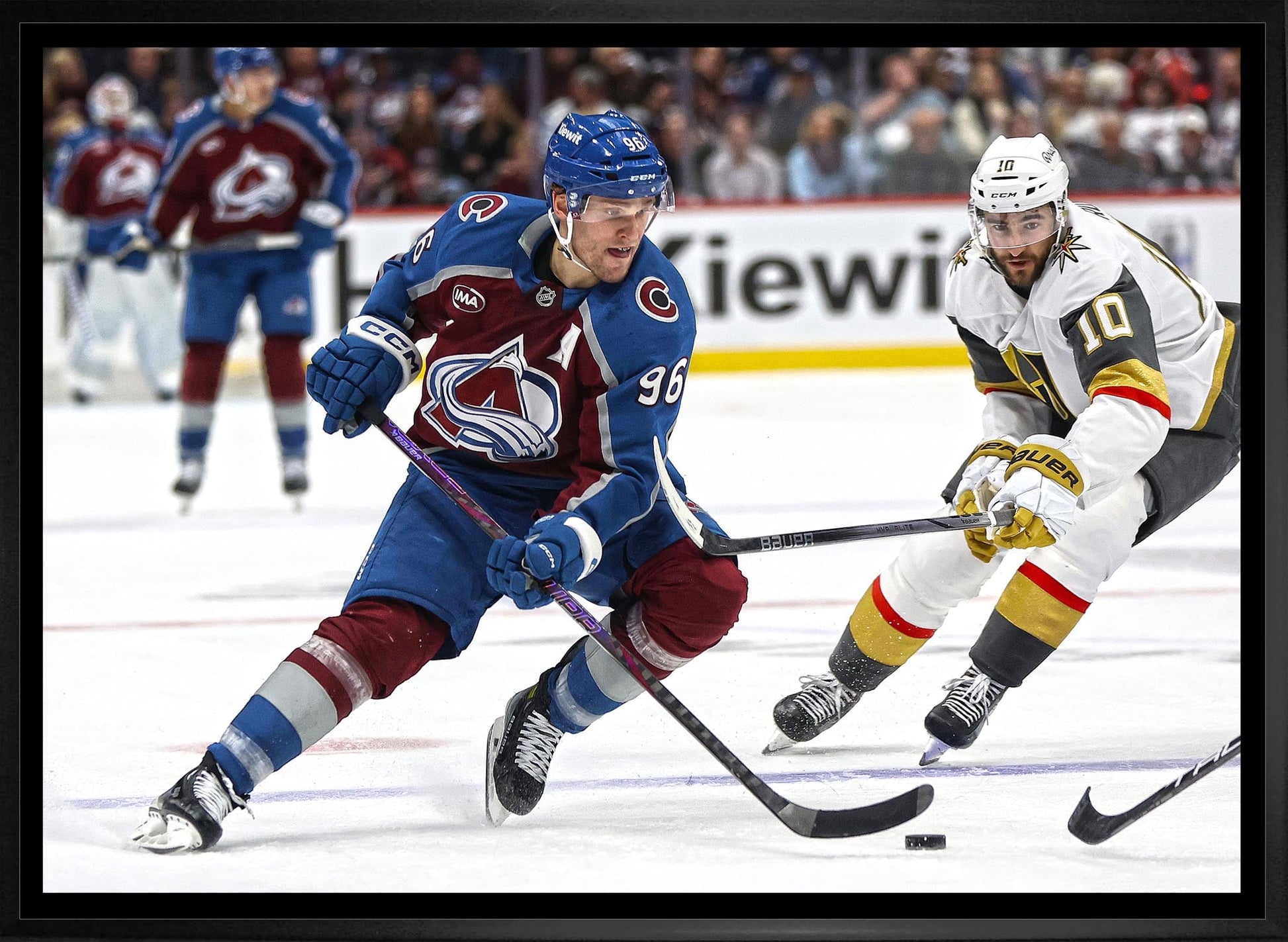Mikko Rantanen 20x29 Framed Canvas Colorado Avalanche - Jack Righteous