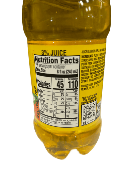 Minute Maid Acuas Frescas Mango Juice 591ML EXP 4/11/24