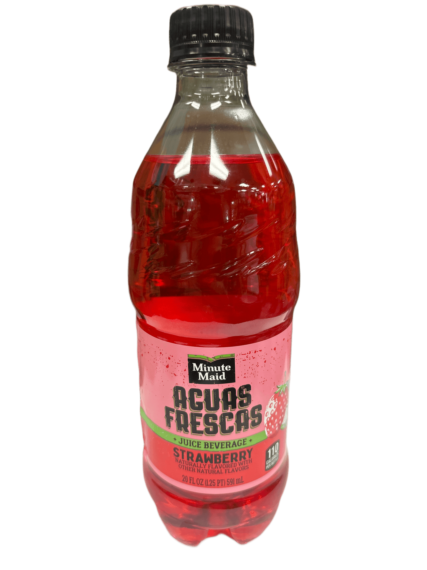 Minute Maid Acuas Frescas Strawberry 591ML
