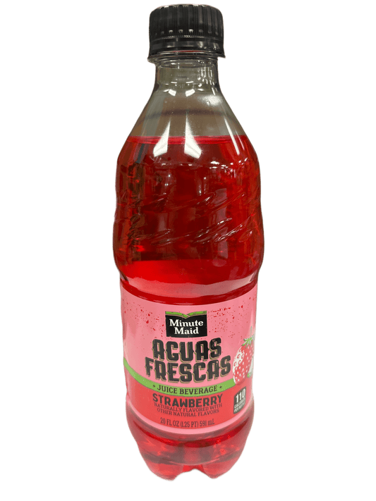 Minute Maid Acuas Frescas Strawberry 591ML