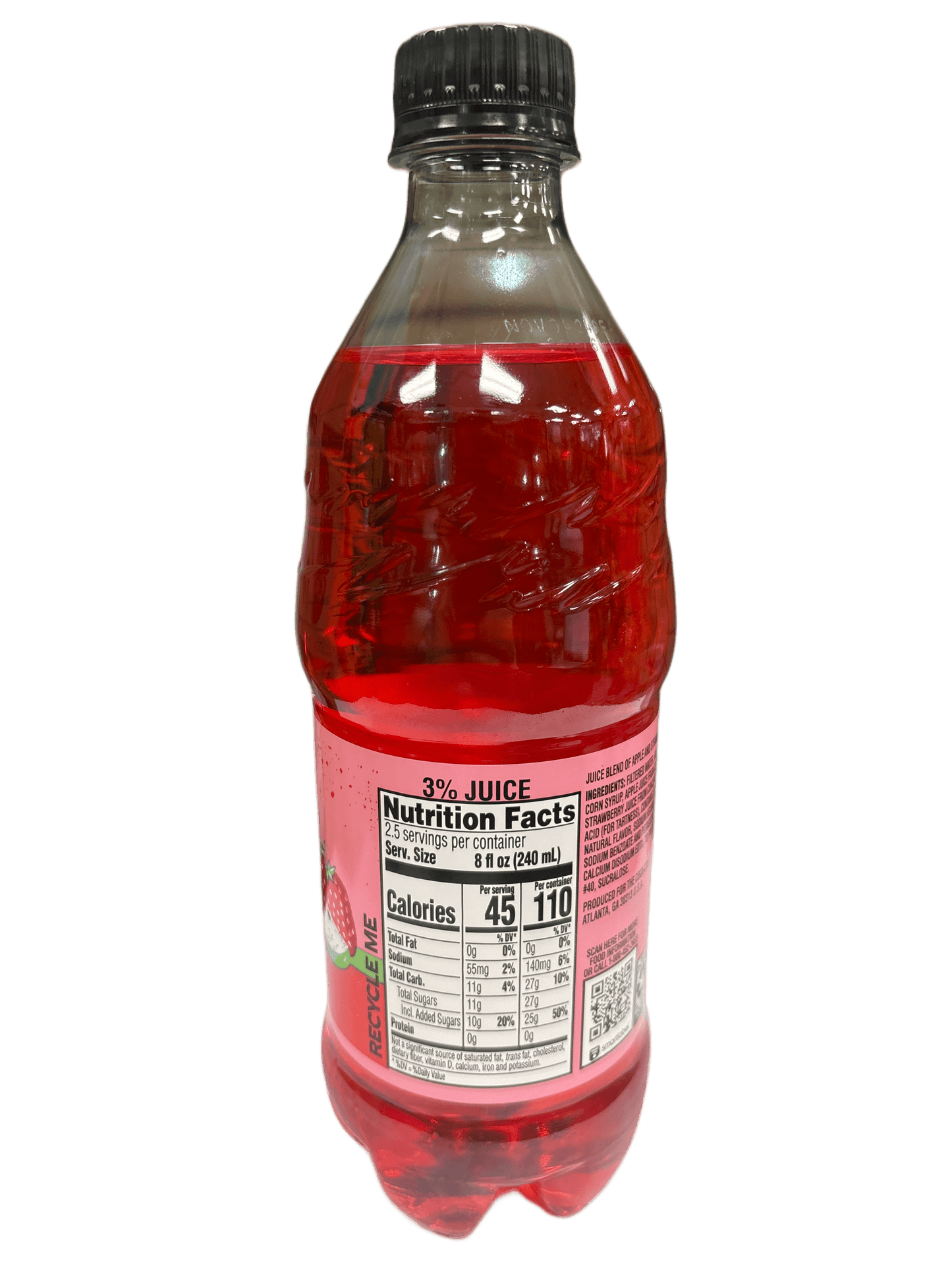 Minute Maid Acuas Frescas Strawberry 591ML