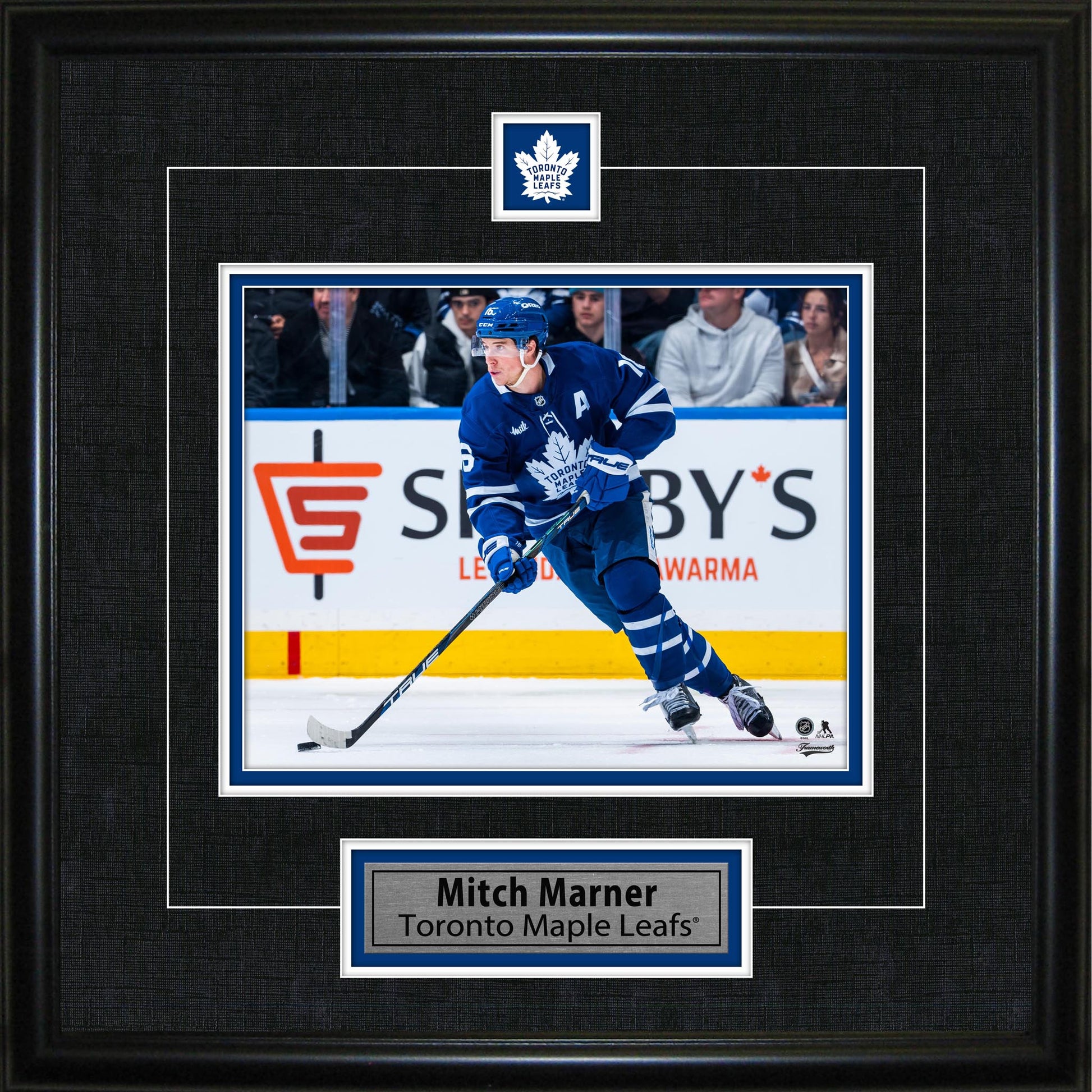 Mitch Marner Framed Pin & Plate Toronto Maple Leafs - Jack Righteous
