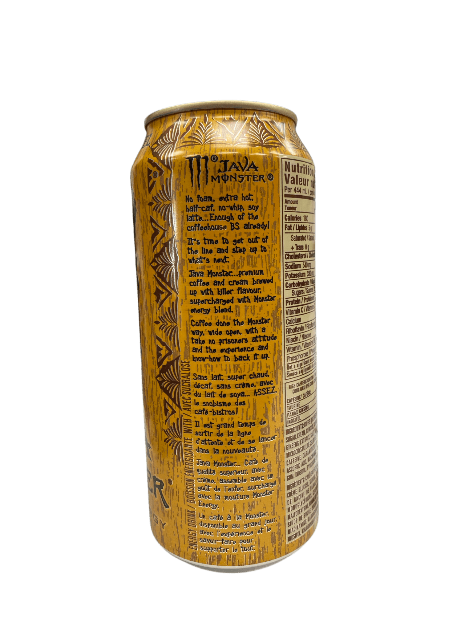 Monster Energy Java Salted Caramel Drink 444ML - Canadian Edition - Jack Righteous