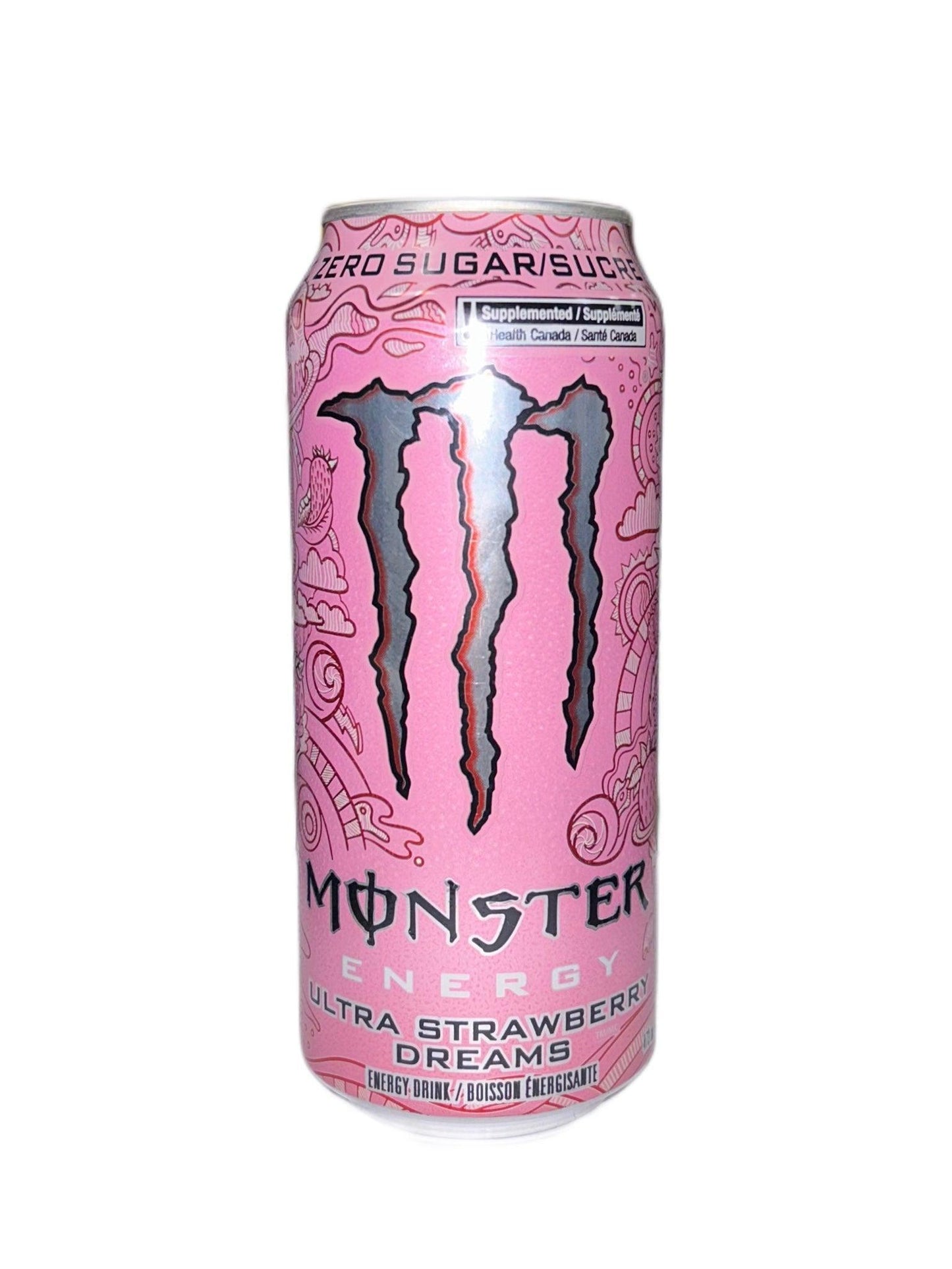Monster Energy Ultra Strawberry Dreams 473ML - Canadian Edition