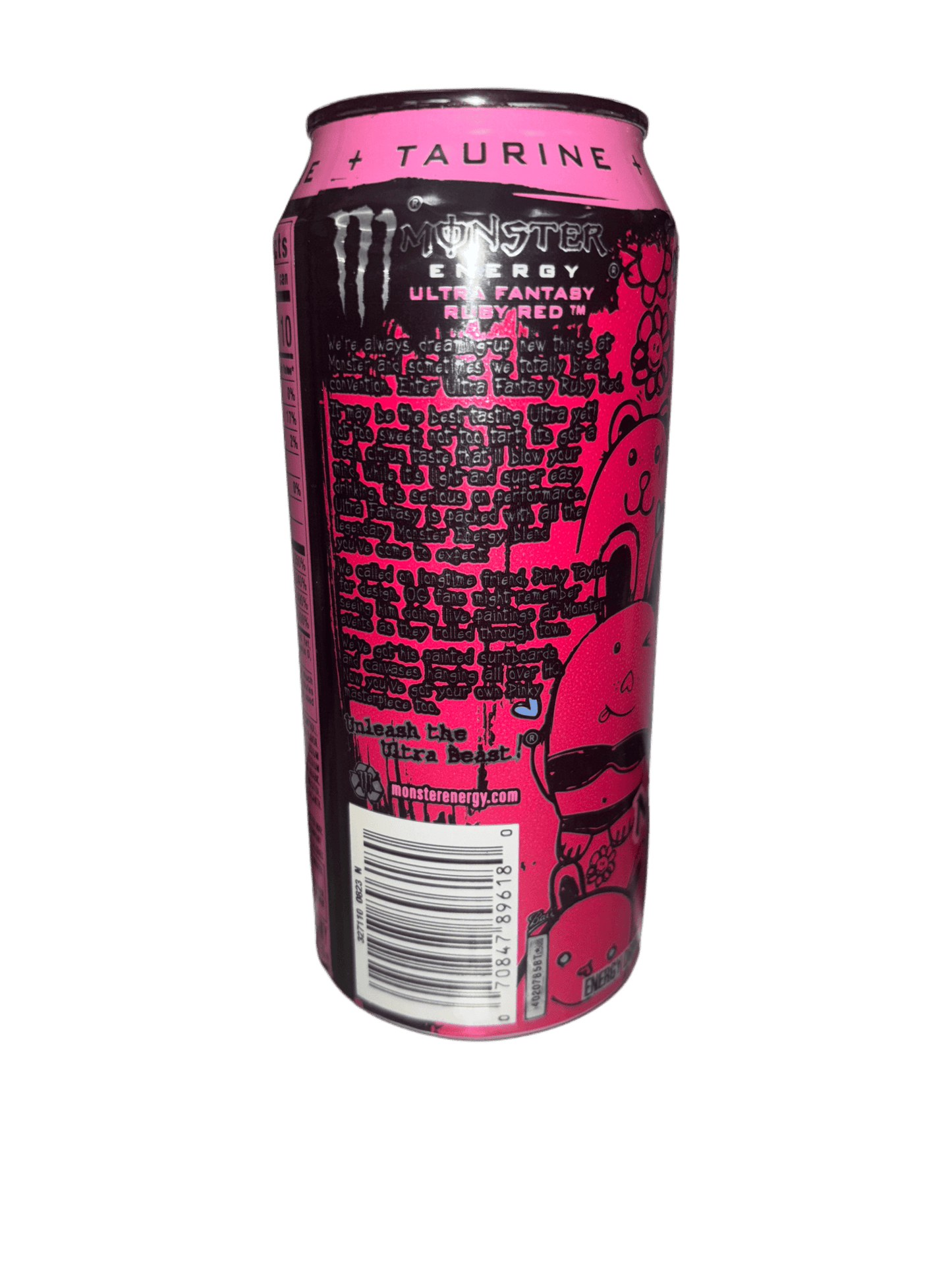 Monster Energy Zero Sugar Ultra Fantasy Ruby Red Drink 473ML - Canadian Edition - Jack Righteous