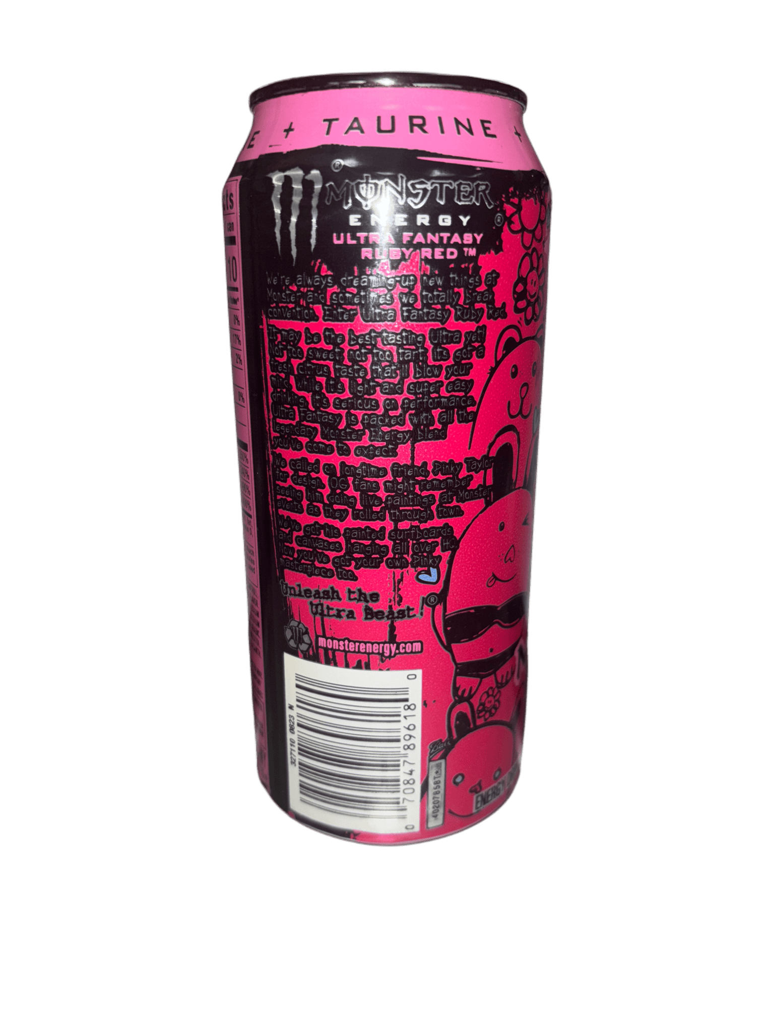 Monster Energy Zero Sugar Ultra Fantasy Ruby Red Drink 473ML - Canadian Edition - Jack Righteous