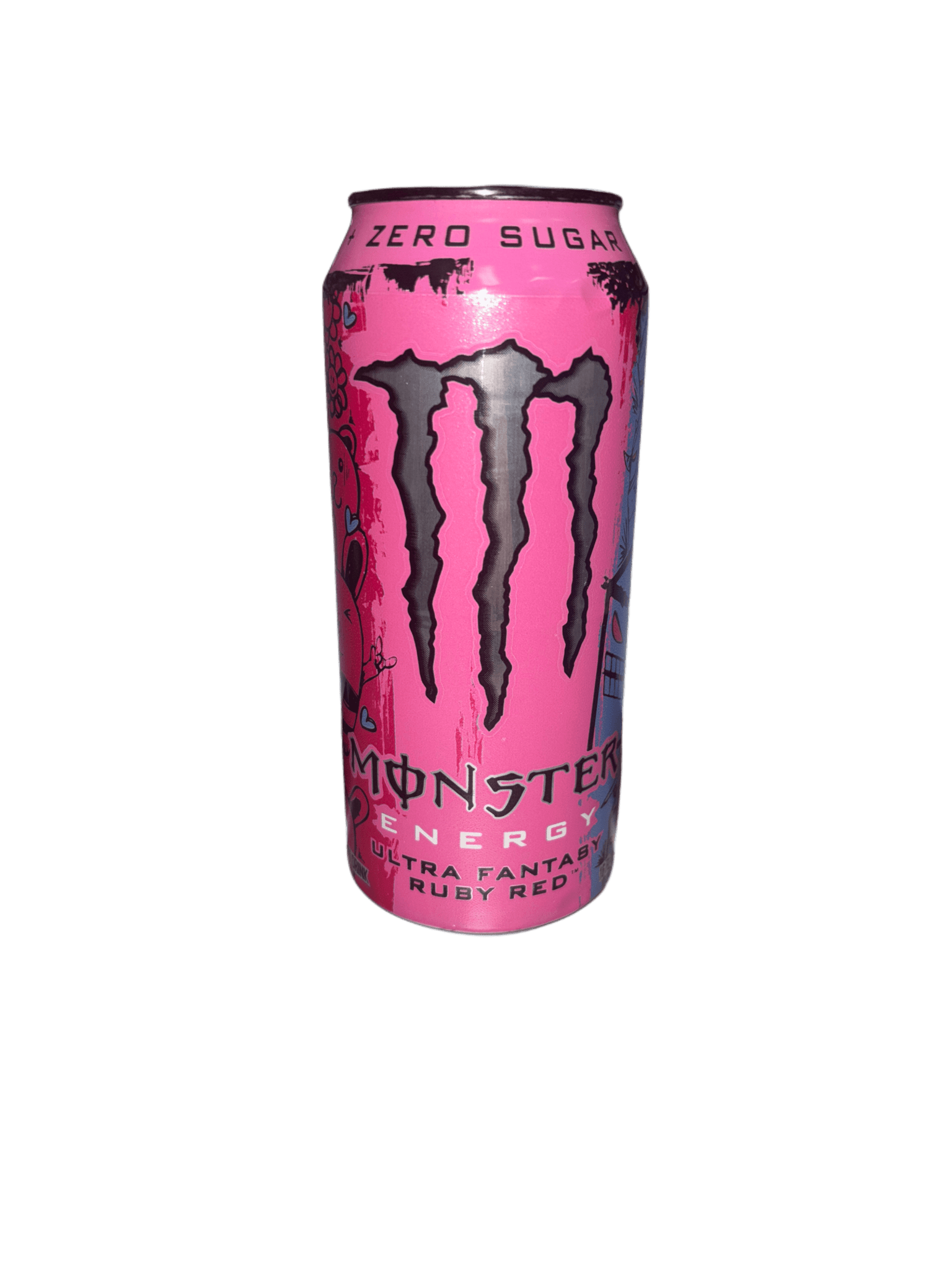 Monster Energy Zero Sugar Ultra Fantasy Ruby Red Drink 473ML - Canadian Edition - Jack Righteous