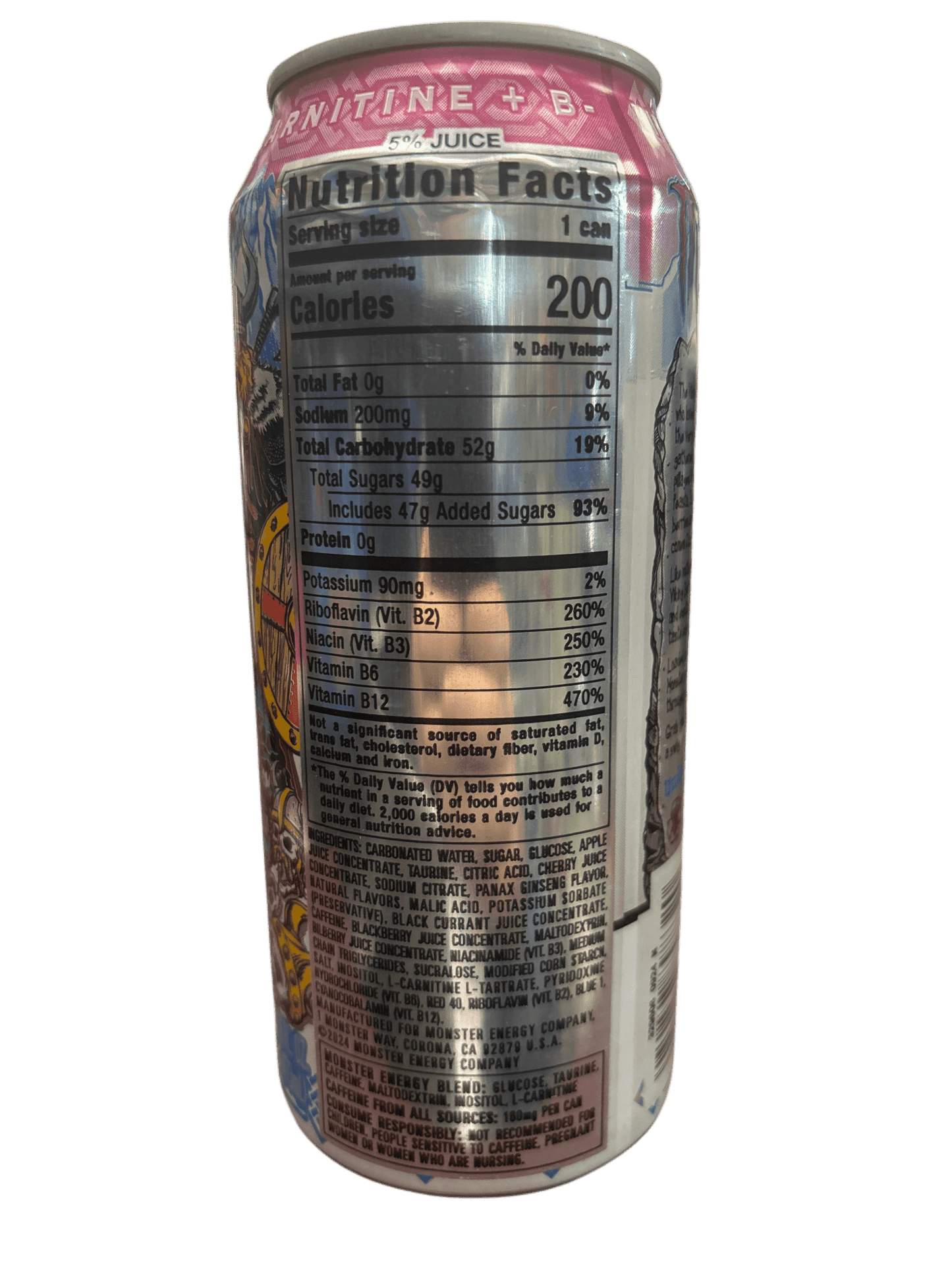 Monster Juice Energy Viking Berry 473ML - International Edition - Jack Righteous