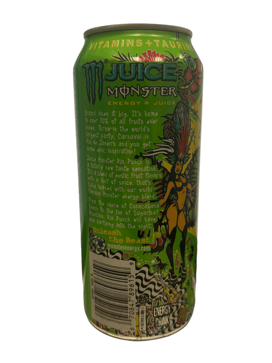 Monster Juice RIO Punch Energy Drink 473ML - Canadian Edition - Jack Righteous