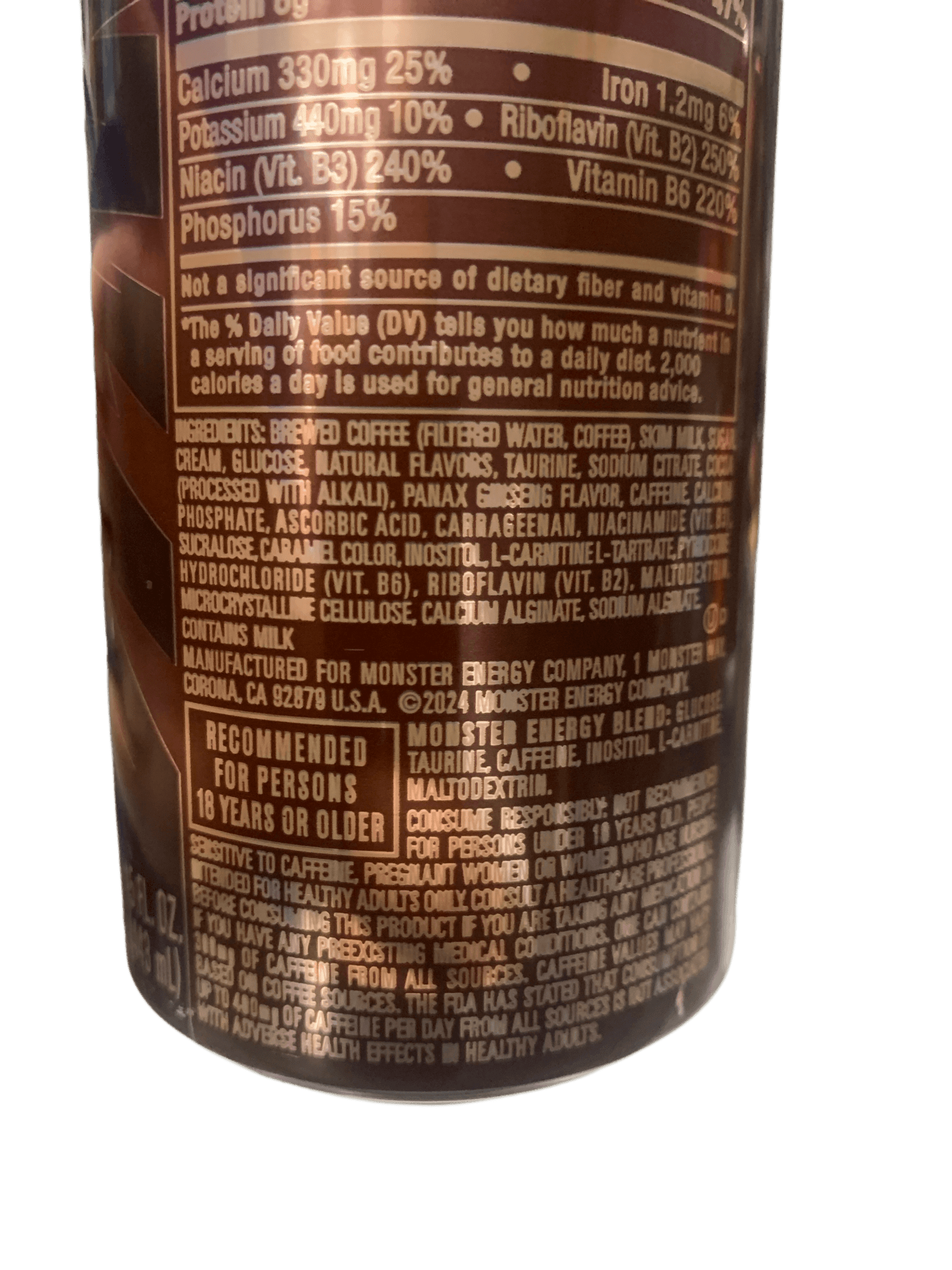 Monster Loca Moca Killer Brew Triple Shot 443ML - U.S Edition - Jack Righteous