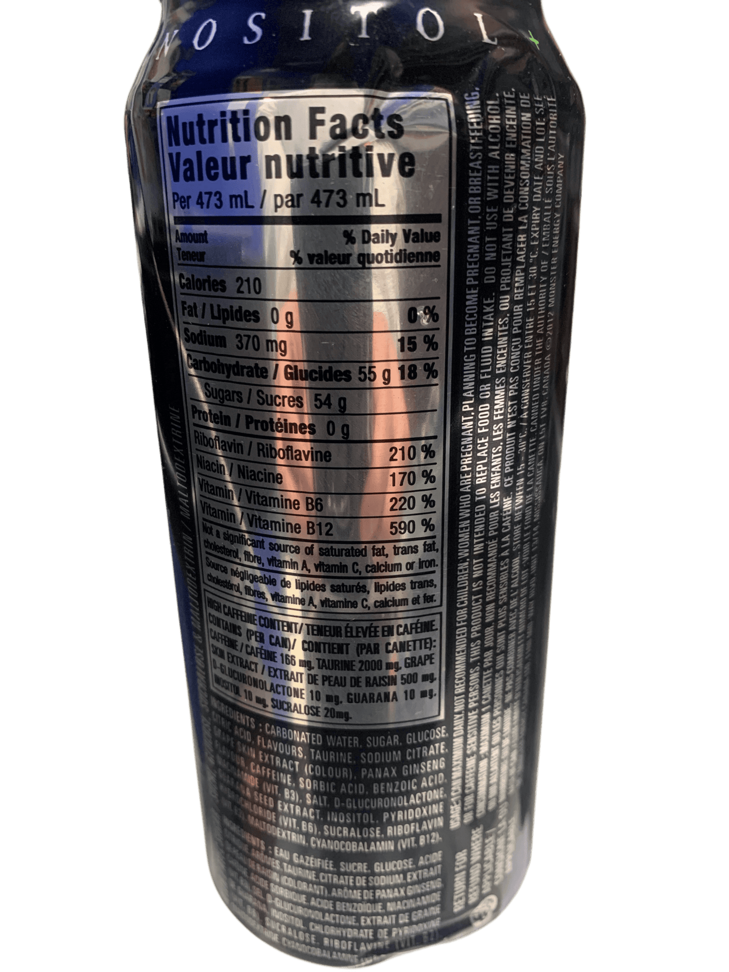 Monster Original Energy Drink 473ML - Canadian Edition - Jack Righteous