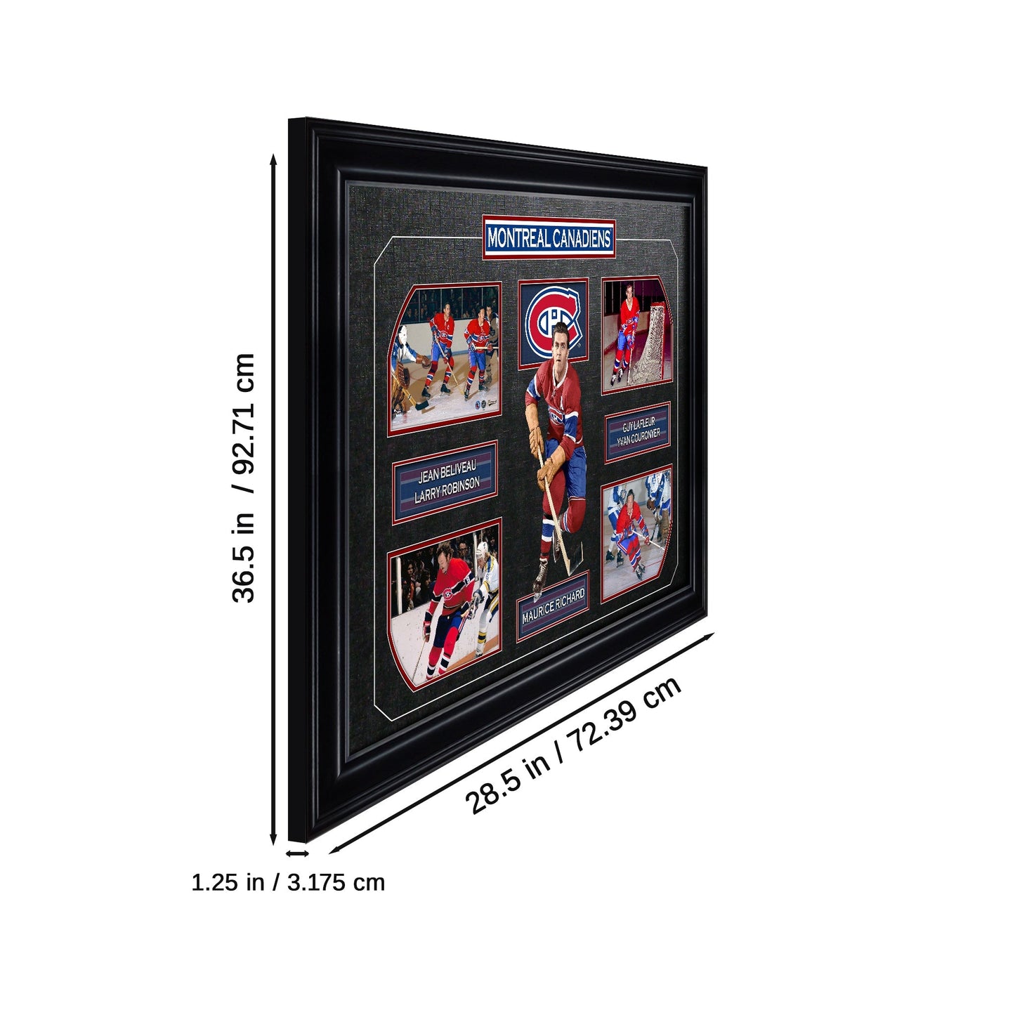 Montreal Canadiens Vintage Framed 5 - Player Collage - Jack Righteous