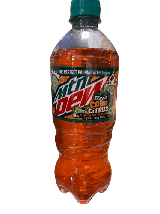 Mountain Dew Baja Cabo Citrus Flavoured Bottle 591ML - U.S Edition - Jack Righteous