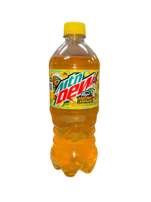 Mountain Dew Baja Laguna Lemonade Bottle 591ML