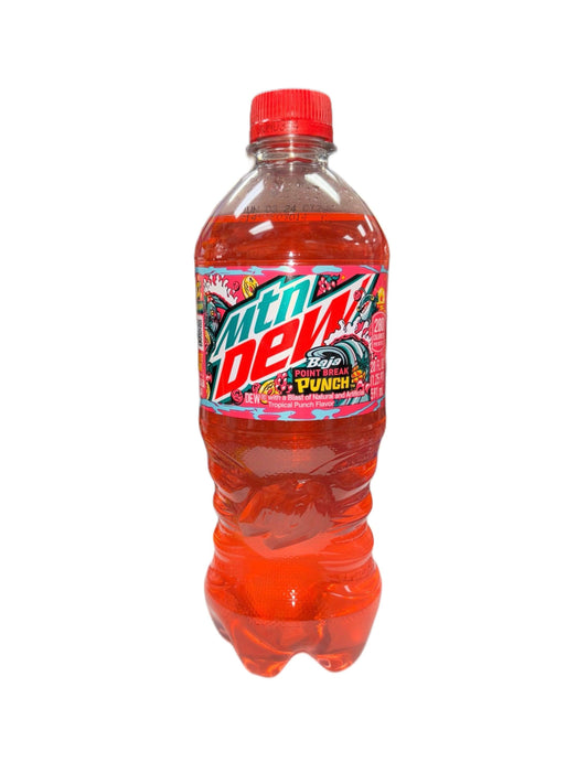 Mountain Dew Baja Point Break Punch Bottle 591ML