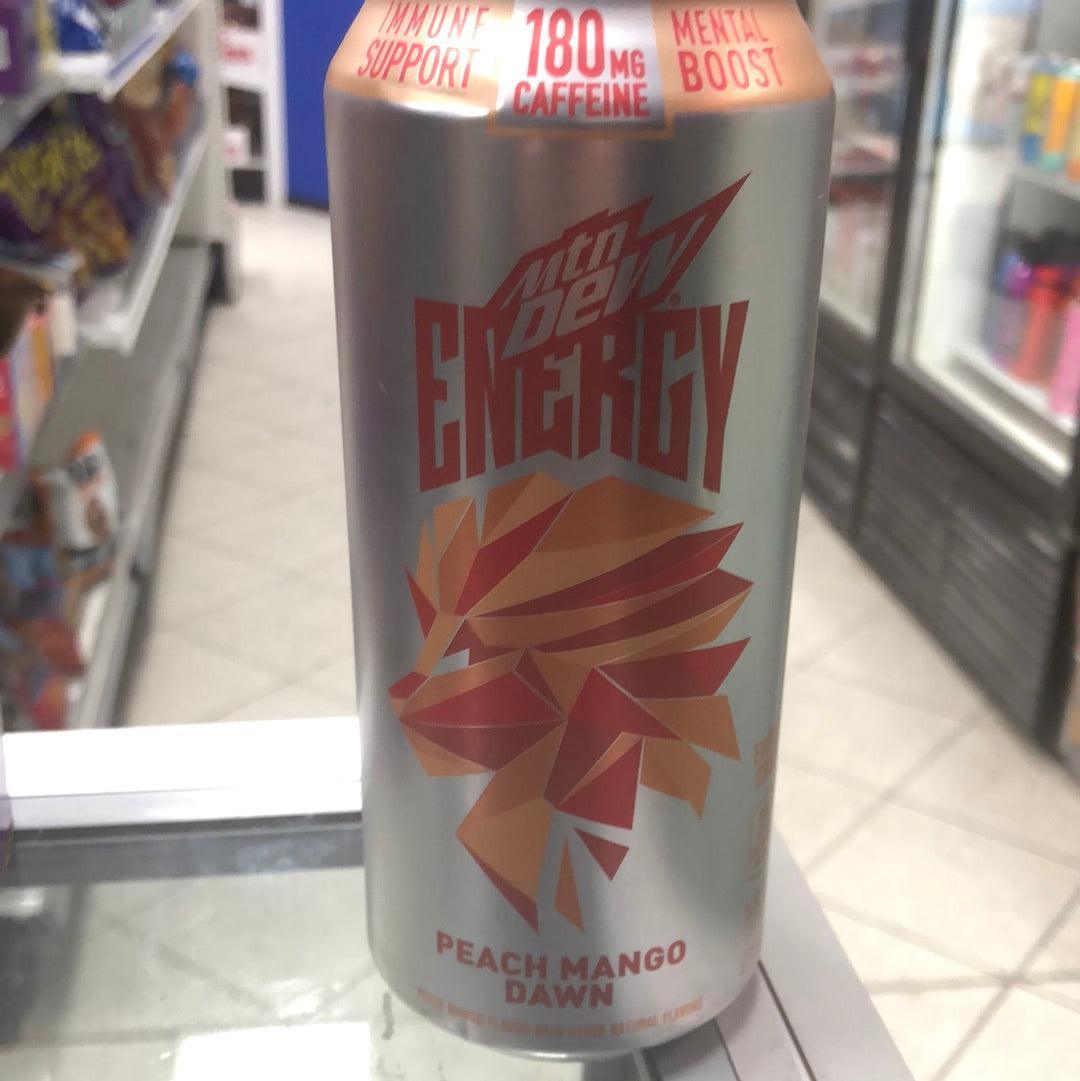 Mountain Dew Energy Peach Mango Dawn