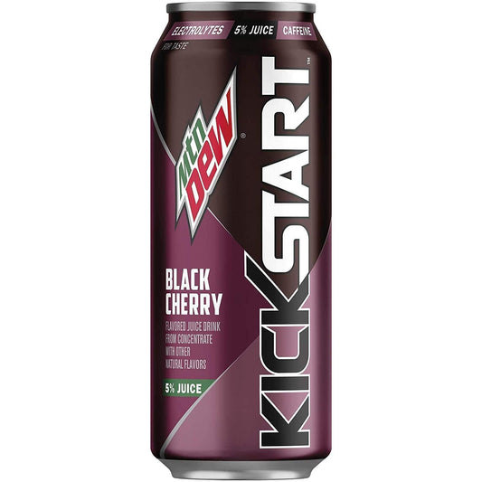 Mountain Dew Kickstart Black Cherry