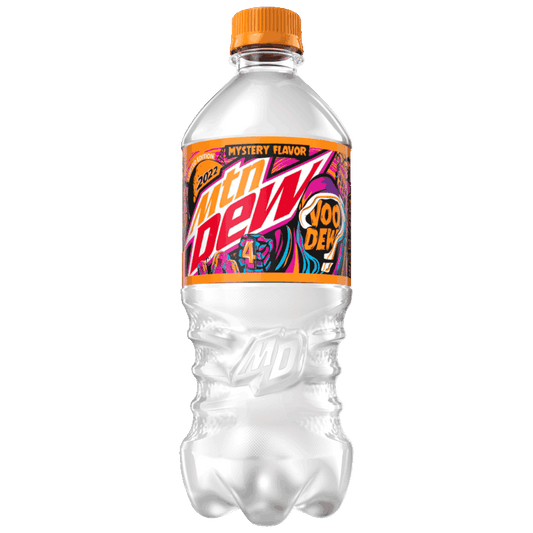 Mountain Dew Voo Dew Mystery Flavor 2022 Bottle 591 mL