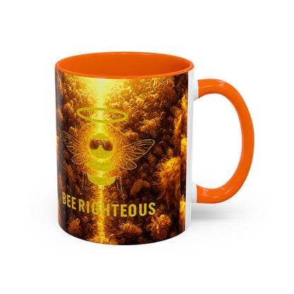 Mug - BEE RIGHTEOUS - 11, 15oz Accent Coffee Mug - Jack Righteous