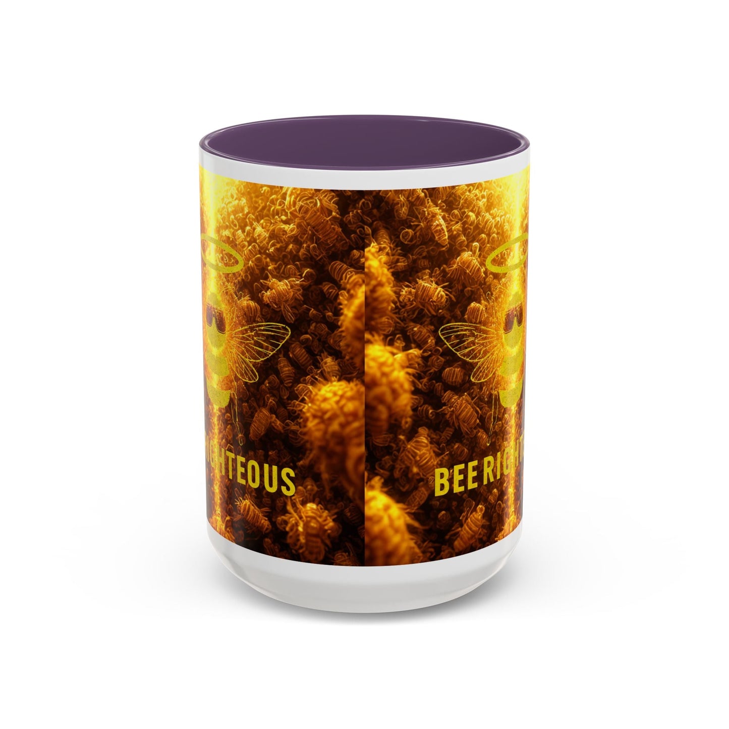 Mug - BEE RIGHTEOUS - 11, 15oz Accent Coffee Mug - Jack Righteous