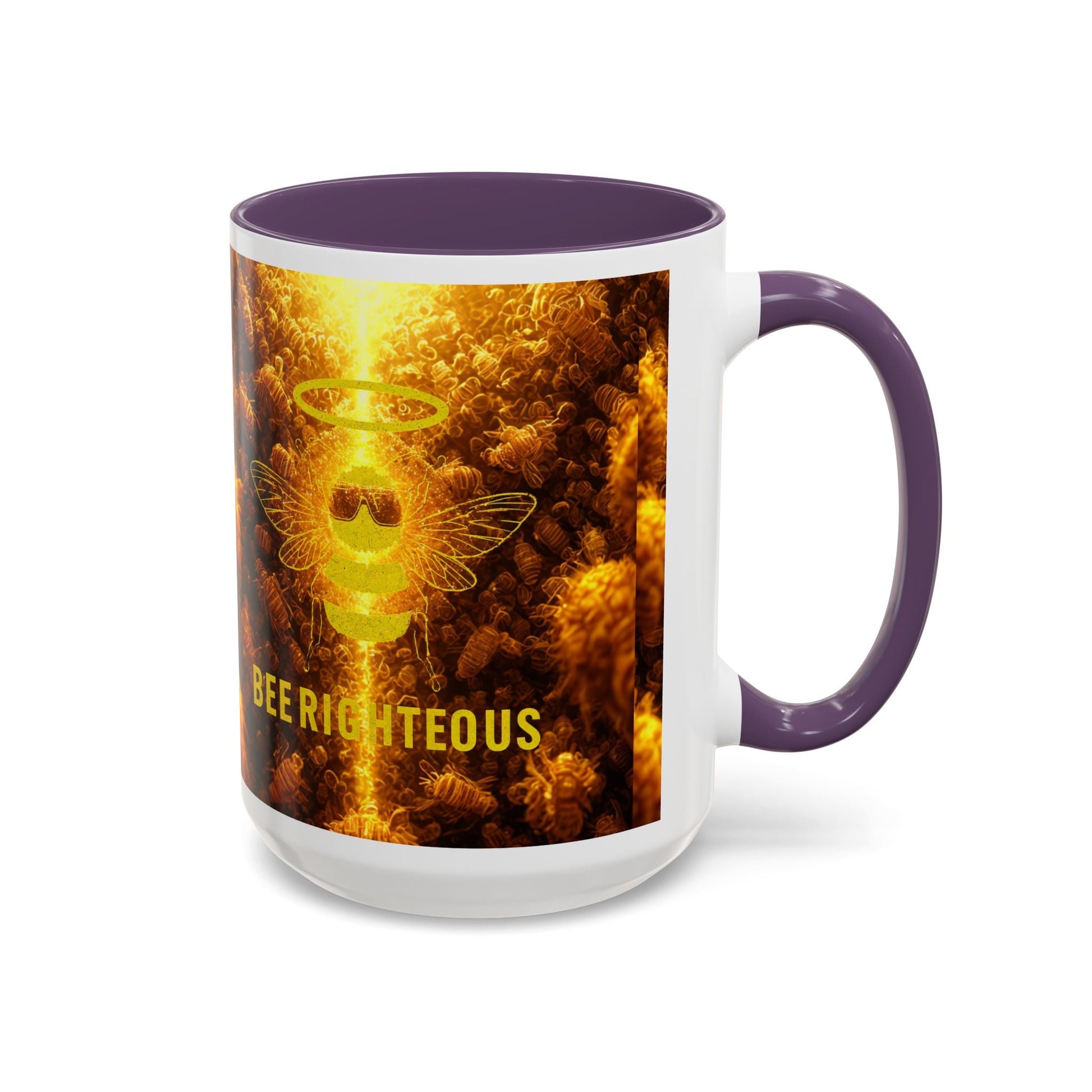 Mug - BEE RIGHTEOUS - 11, 15oz Accent Coffee Mug - Jack Righteous