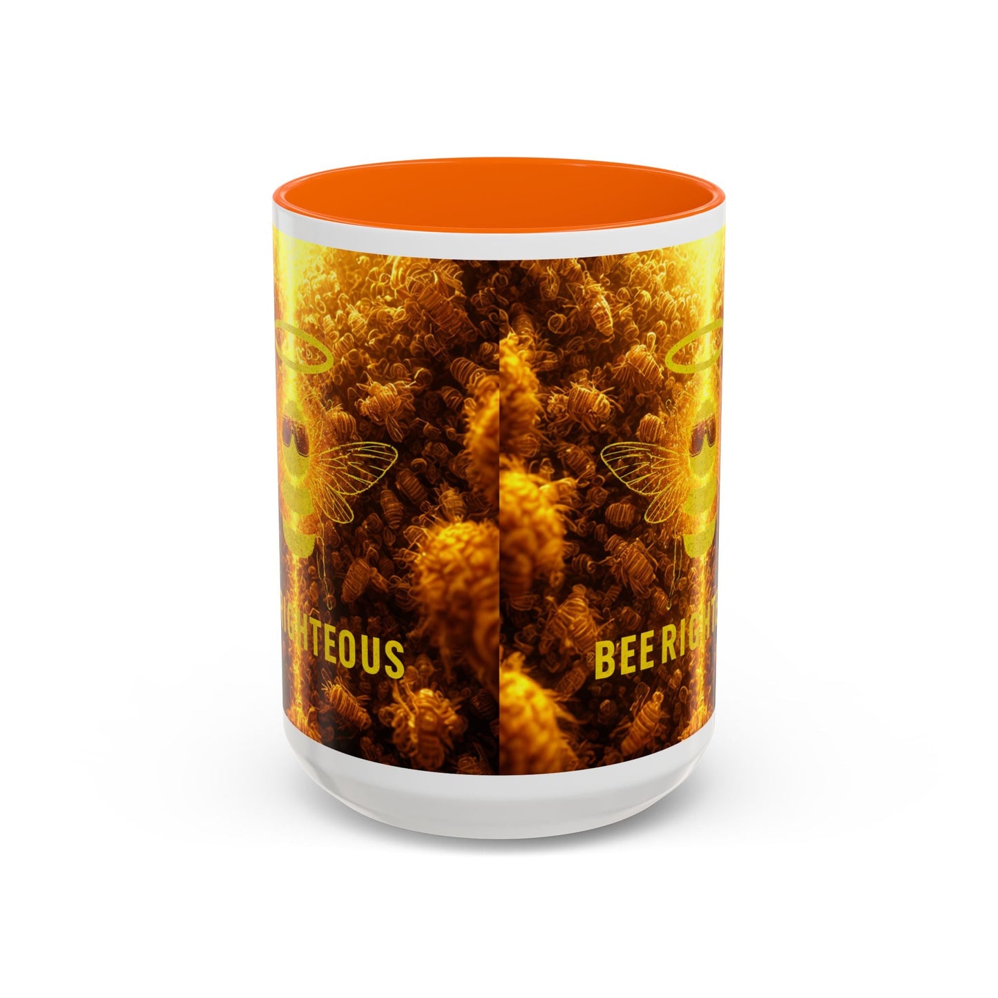 Mug - BEE RIGHTEOUS - 11, 15oz Accent Coffee Mug - Jack Righteous