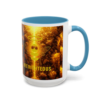 Mug - BEE RIGHTEOUS - 11, 15oz Accent Coffee Mug - Jack Righteous