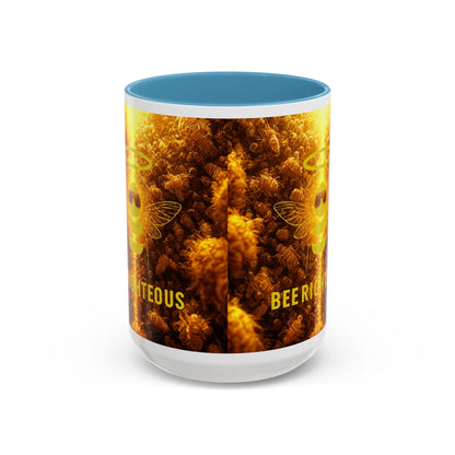 Mug - BEE RIGHTEOUS - 11, 15oz Accent Coffee Mug - Jack Righteous