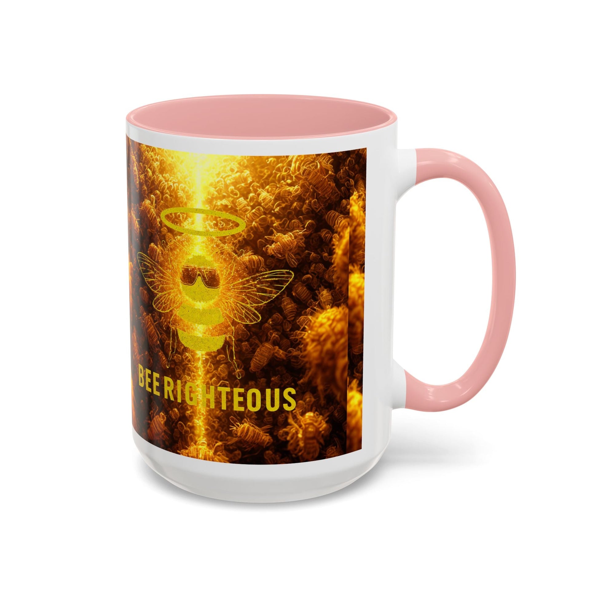 Mug - BEE RIGHTEOUS - 11, 15oz Accent Coffee Mug - Jack Righteous