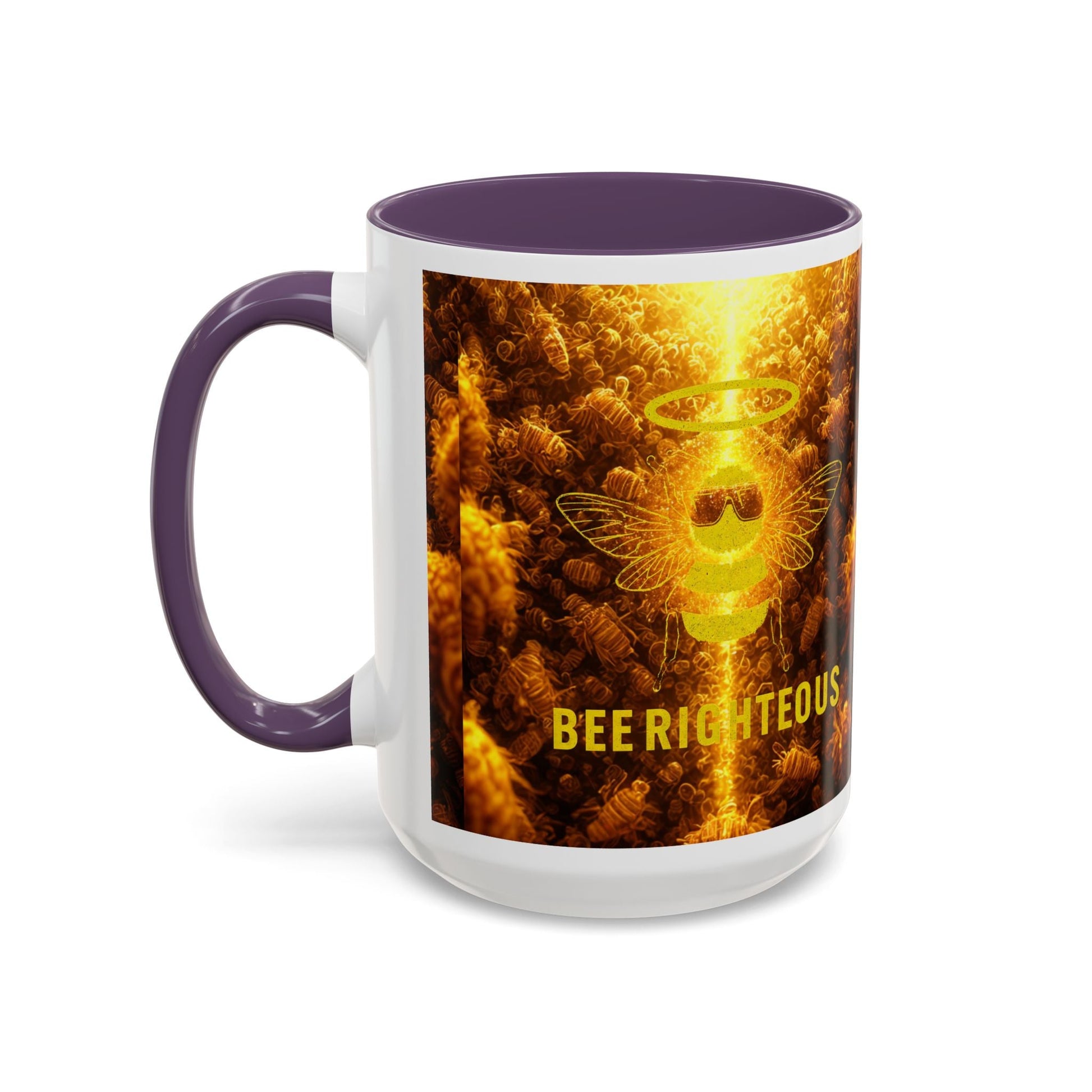 Mug - BEE RIGHTEOUS - 11, 15oz Accent Coffee Mug - Jack Righteous