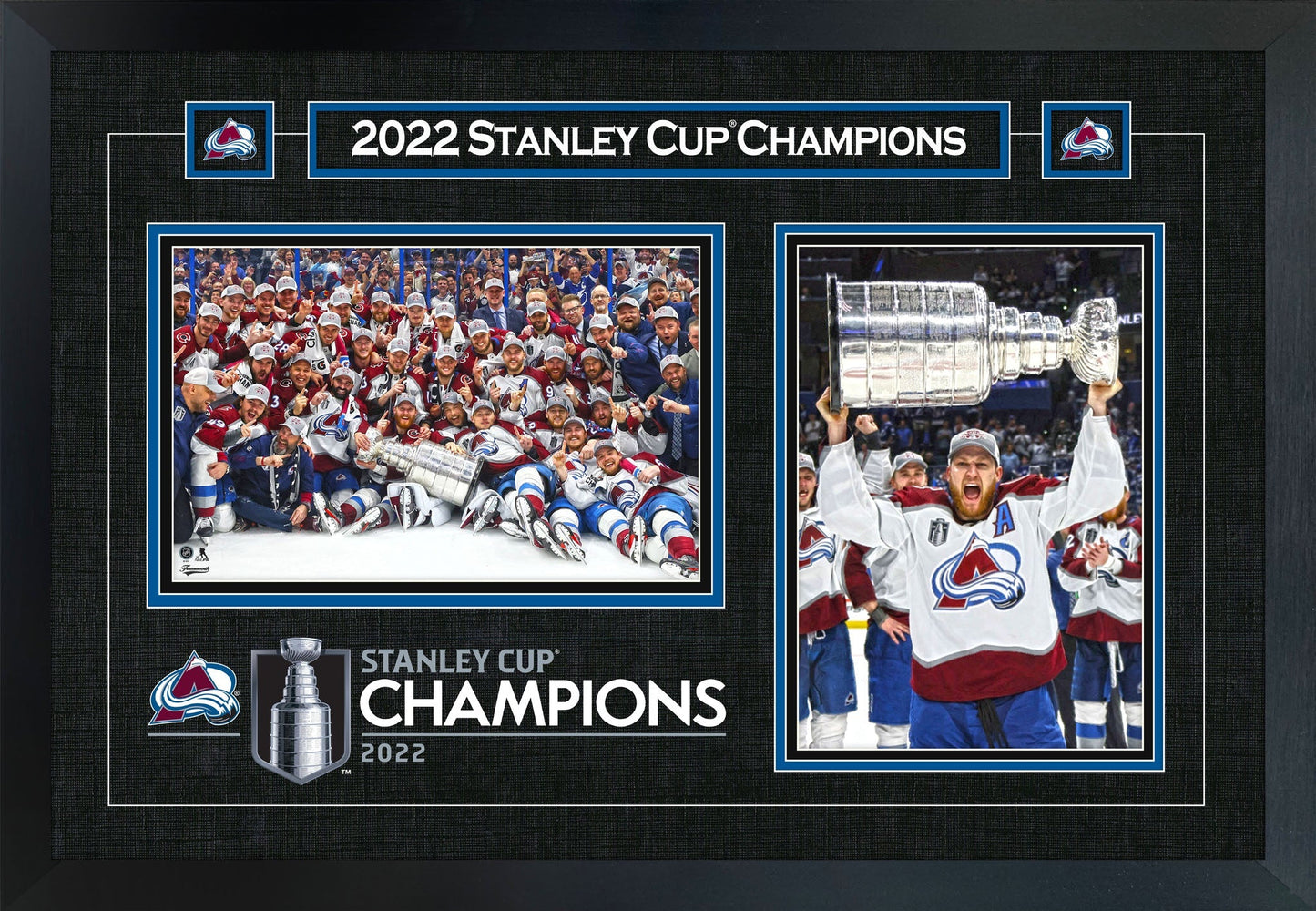 Nathan MacKinnon Framed Colorado Avalanche 18X26 2022 Stanley Cup Collage - Jack Righteous