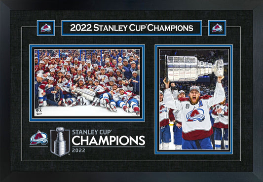 Nathan MacKinnon Framed Colorado Avalanche 18X26 2022 Stanley Cup Collage - Jack Righteous