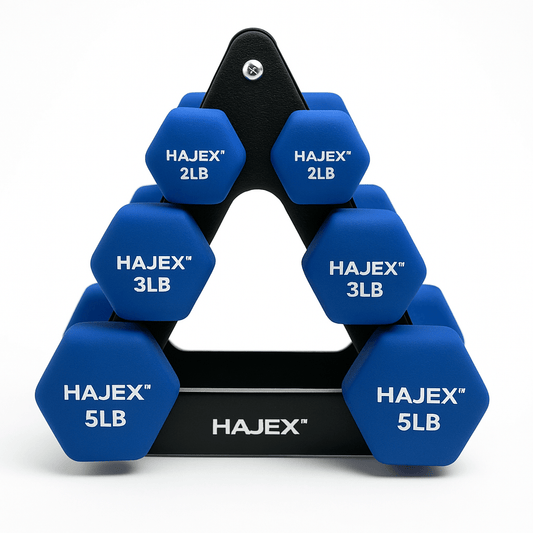 Neoprene Dumbbells Pairs & Sets With Rack - Jack Righteous