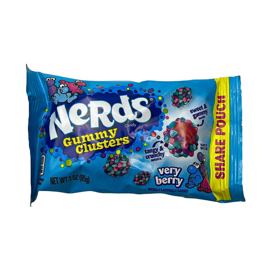 Nerds Gummy Clusters Very Berry Share Pouch 3OZ