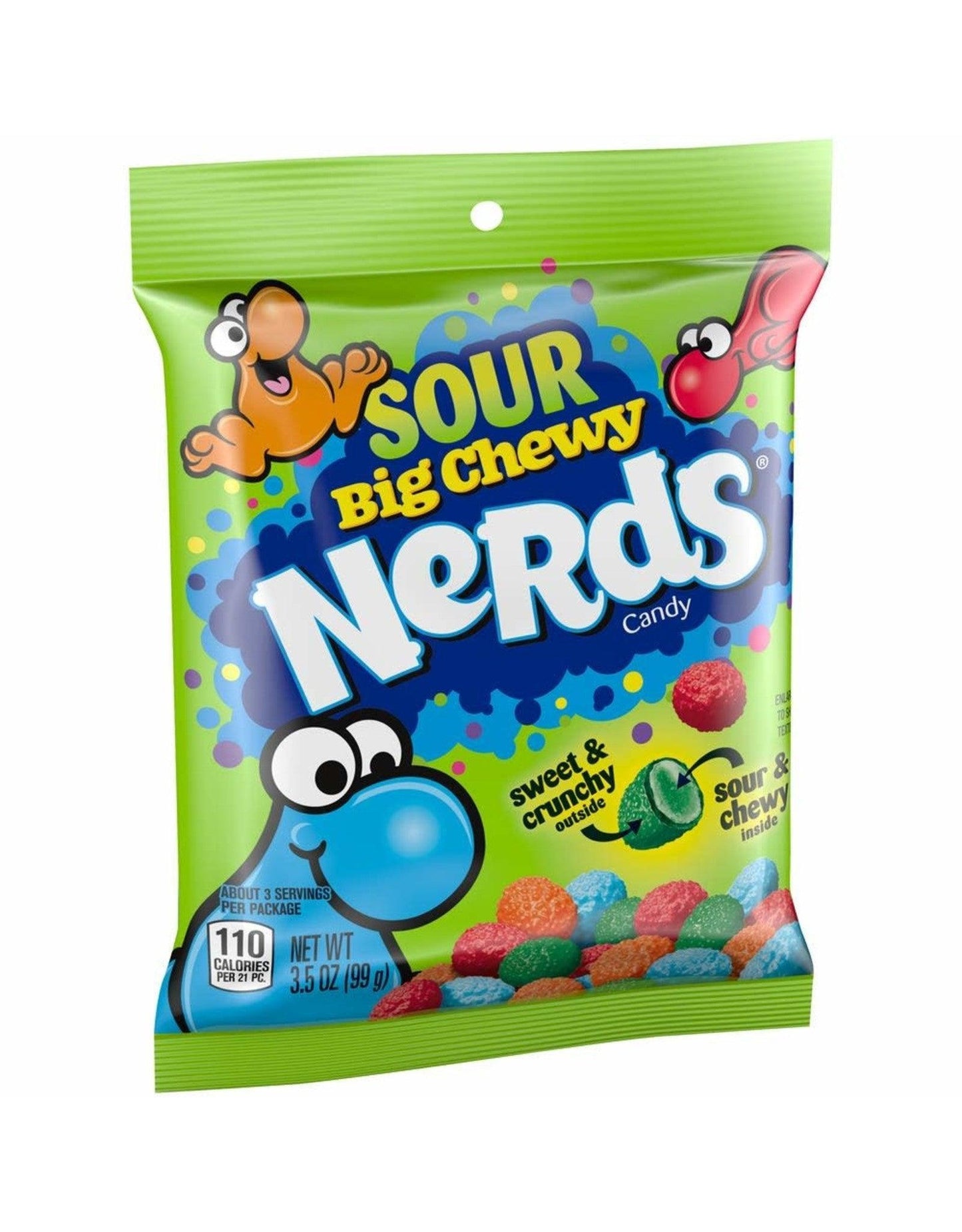 Nerds Sour Big Chewy Sweet and Sour Candy 170G - Canadian Edition