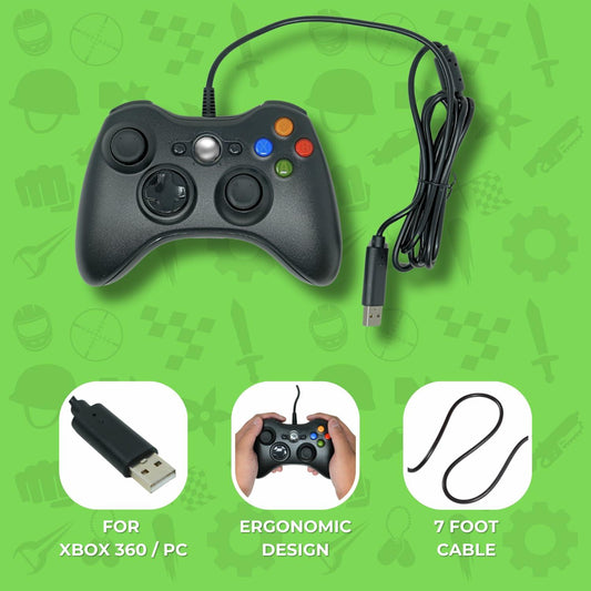 Controller for Xbox 360 Black