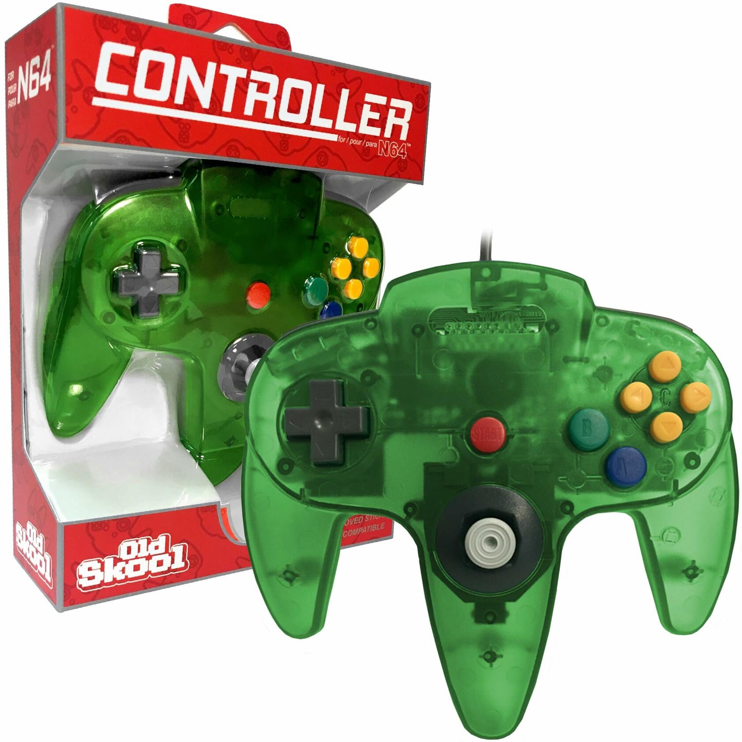 Controller for N64 Translucent Green