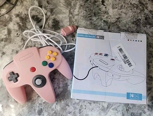 Controller for N64 Translucent Pink