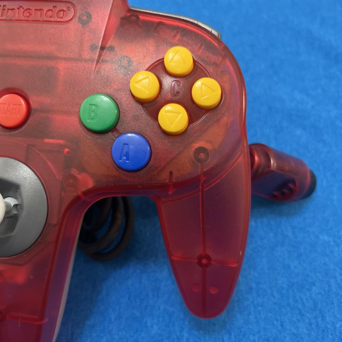 Controller for N64 Translucent Red