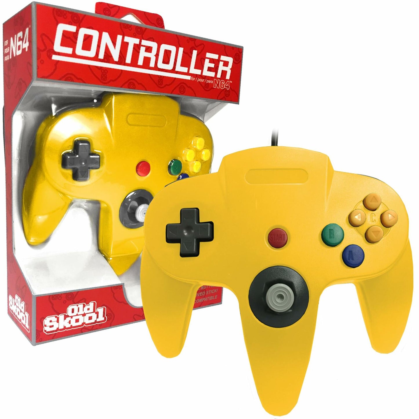 Controller for N64 Yellow