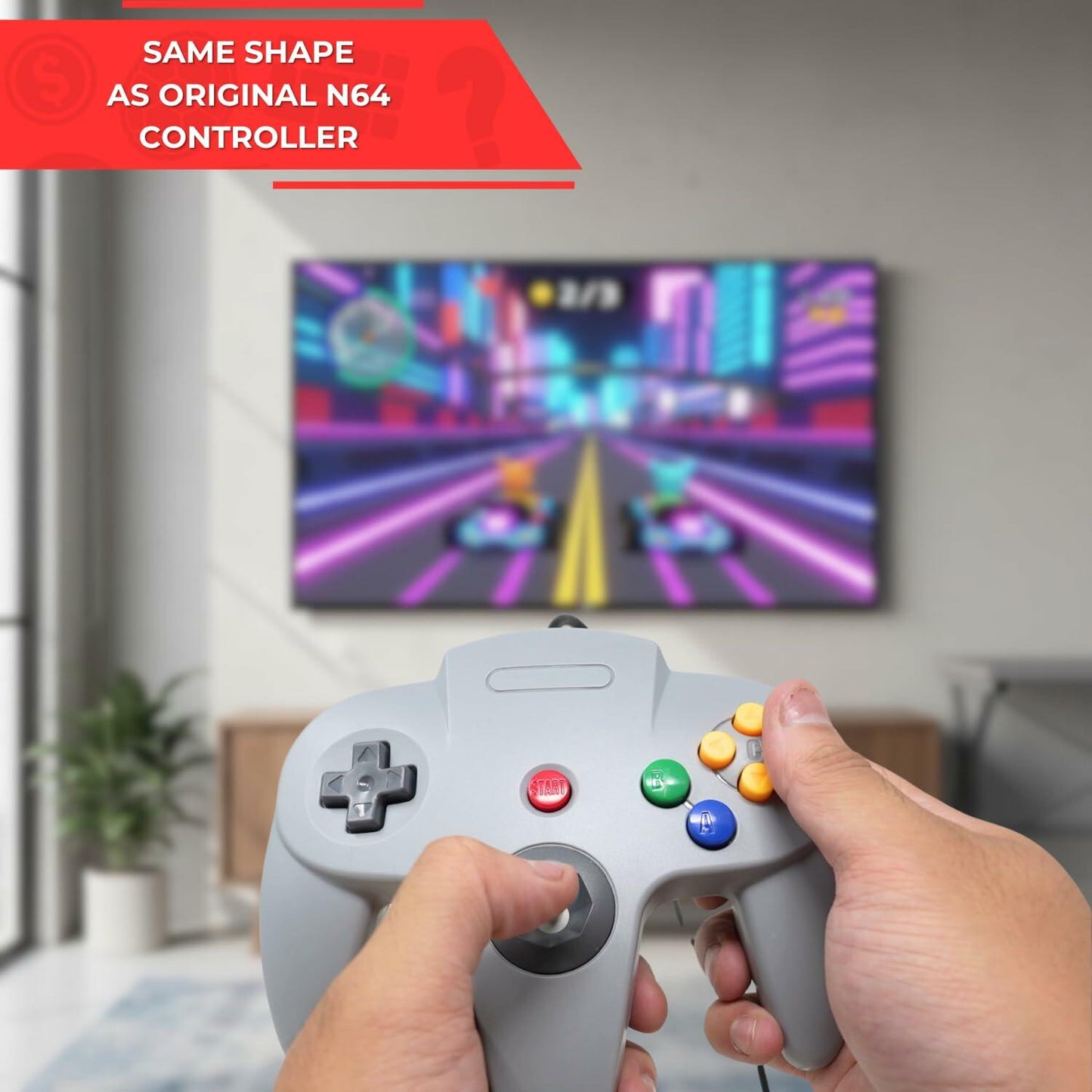 Controller for N64 Gray