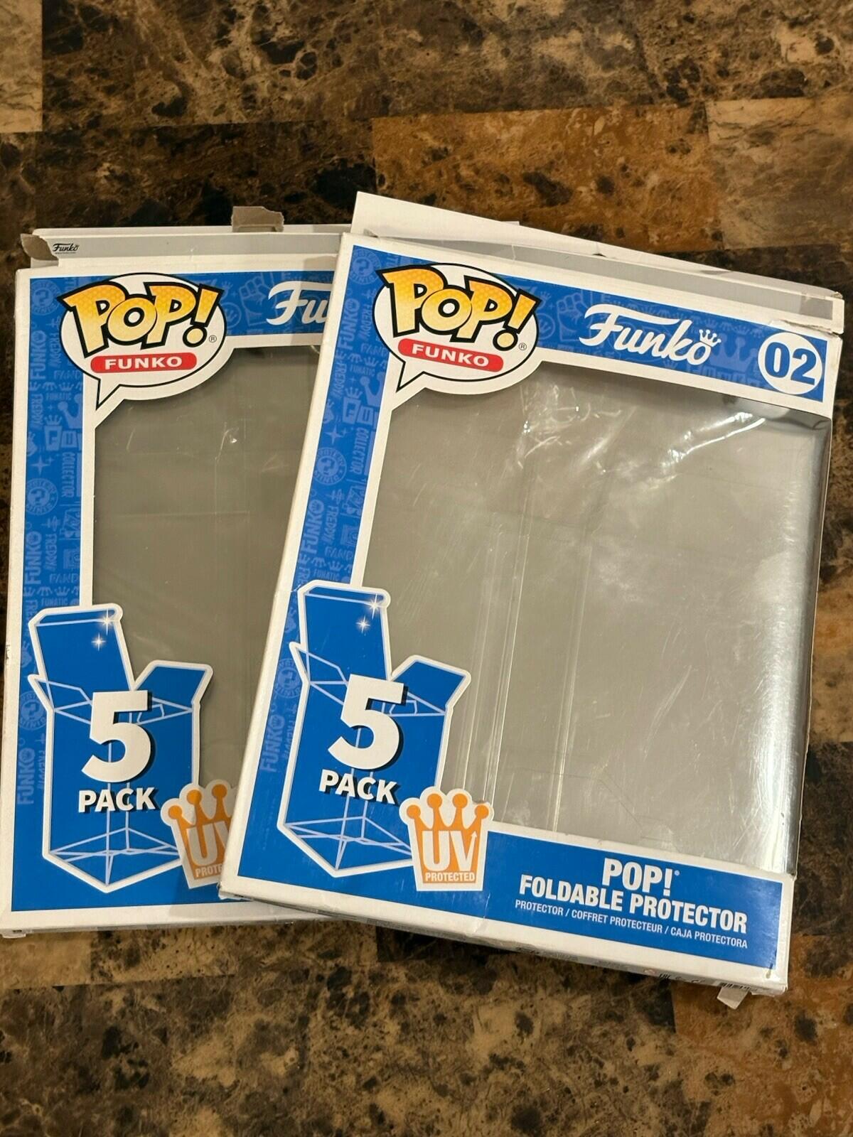 Funko Foldable Non-UV 3 3/4 inch Protector 5-pack