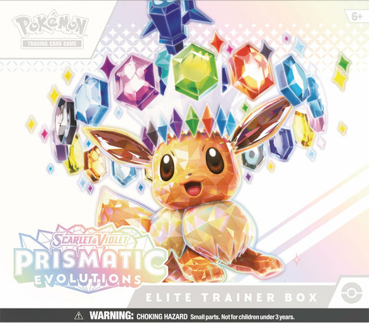 Pokemon S&V Prismatic Evolutions Elite Trainer Box