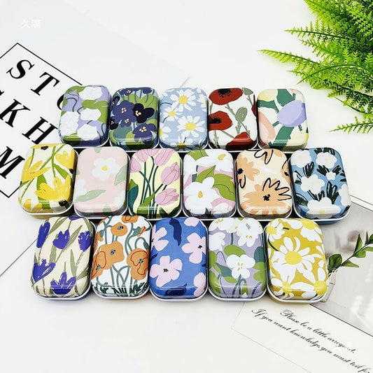 Mini Tin Box - Vintage Floral