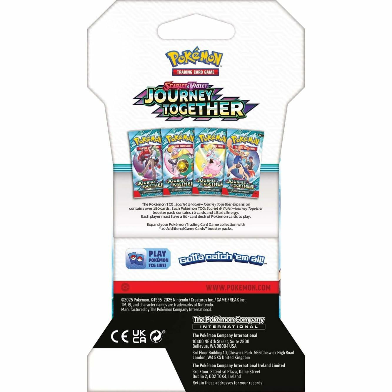 Pokemon SV9 Journey Together Sleeved Blister
