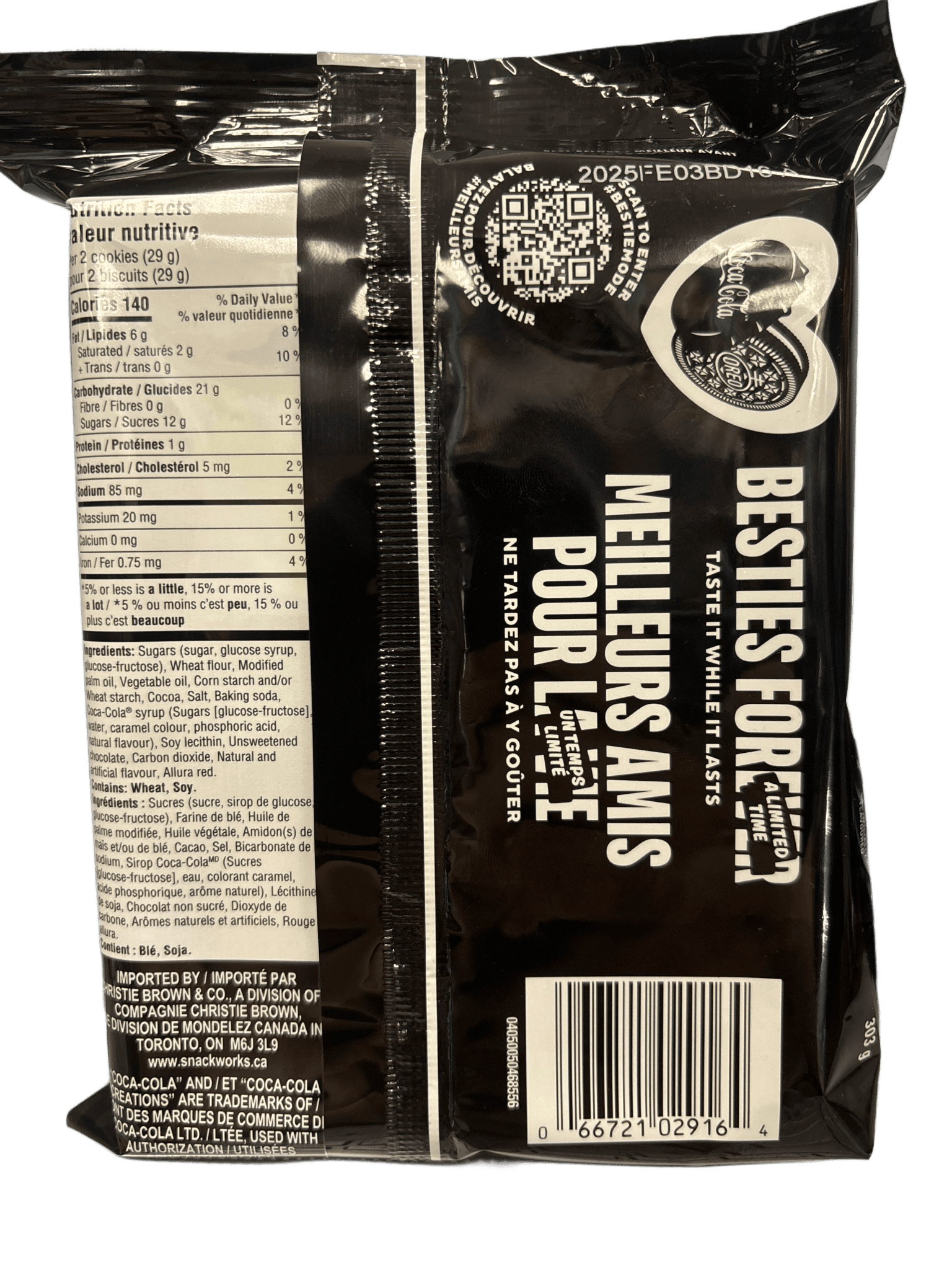 Oreo Coca Cola With Popping Candy 303G - Jack Righteous